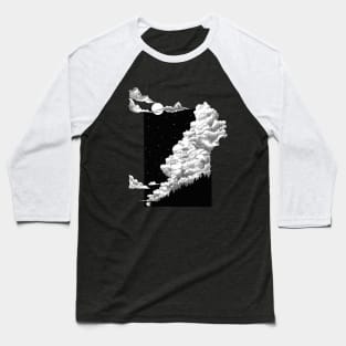 Night Clouds Baseball T-Shirt